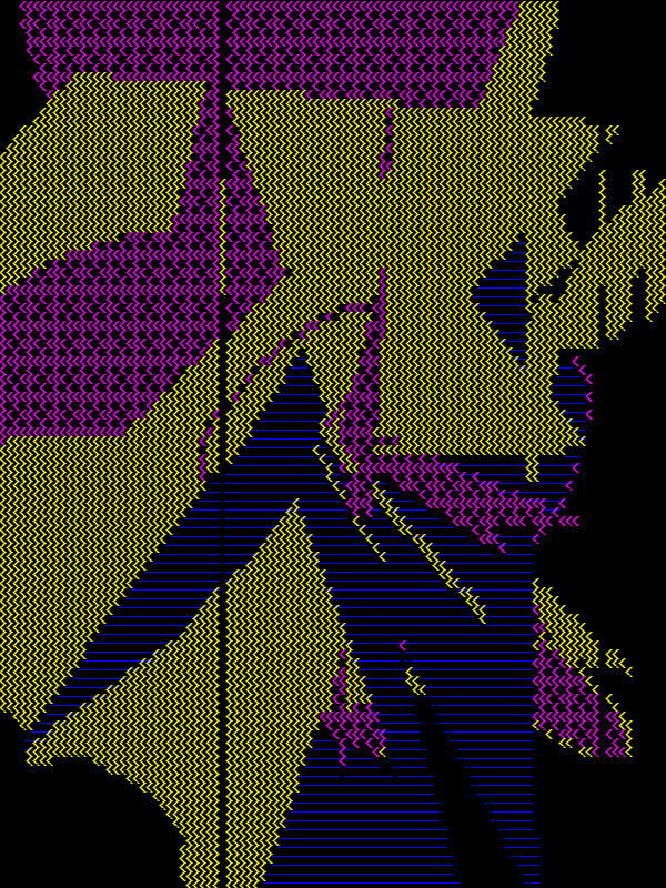 DOS DELIGHT: ASCII #27 static token preview