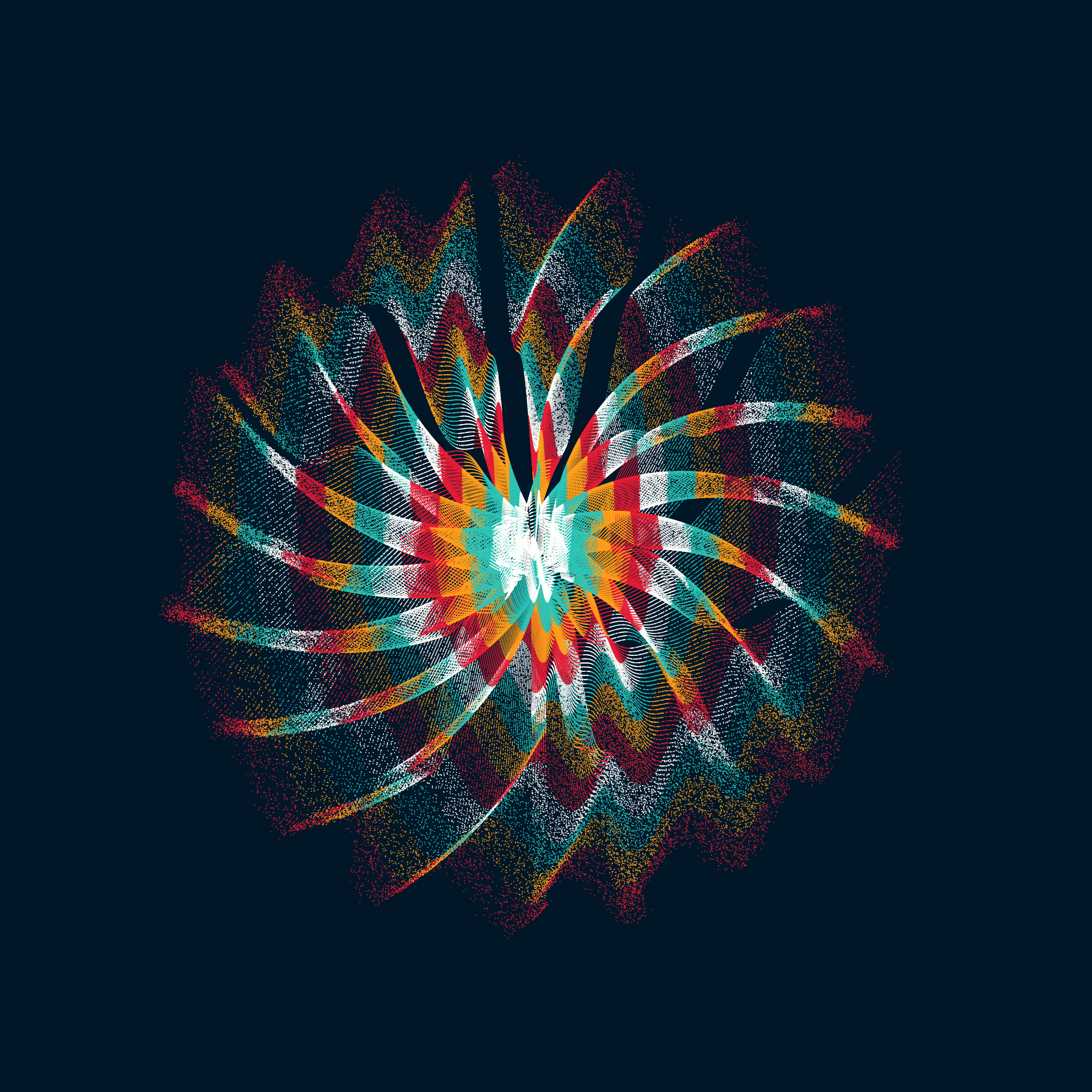 CIRCULAR MURMURATIONS #107 static token preview