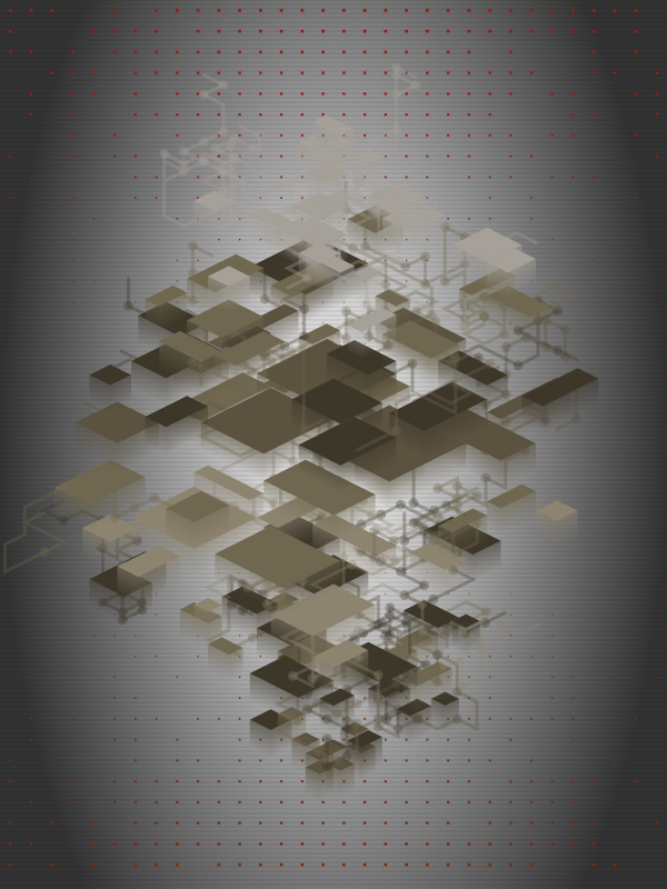 Floating Chained Platforms #60 static NFT preview