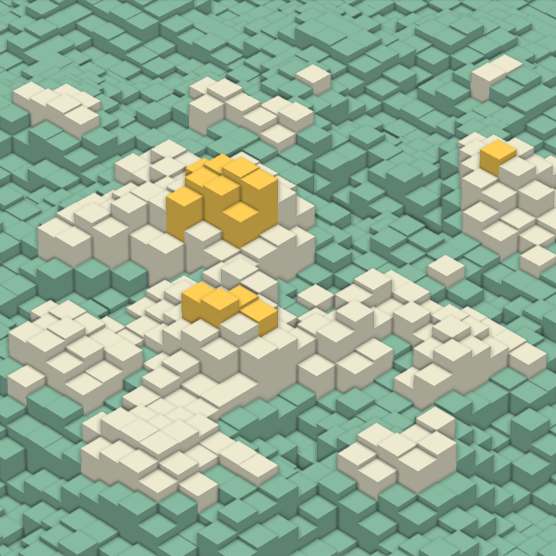 Raster Colonies #32 static NFT preview