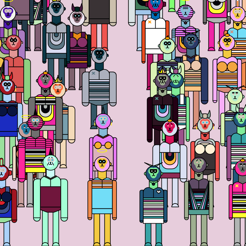 Queuing Etiquette #27 static NFT preview
