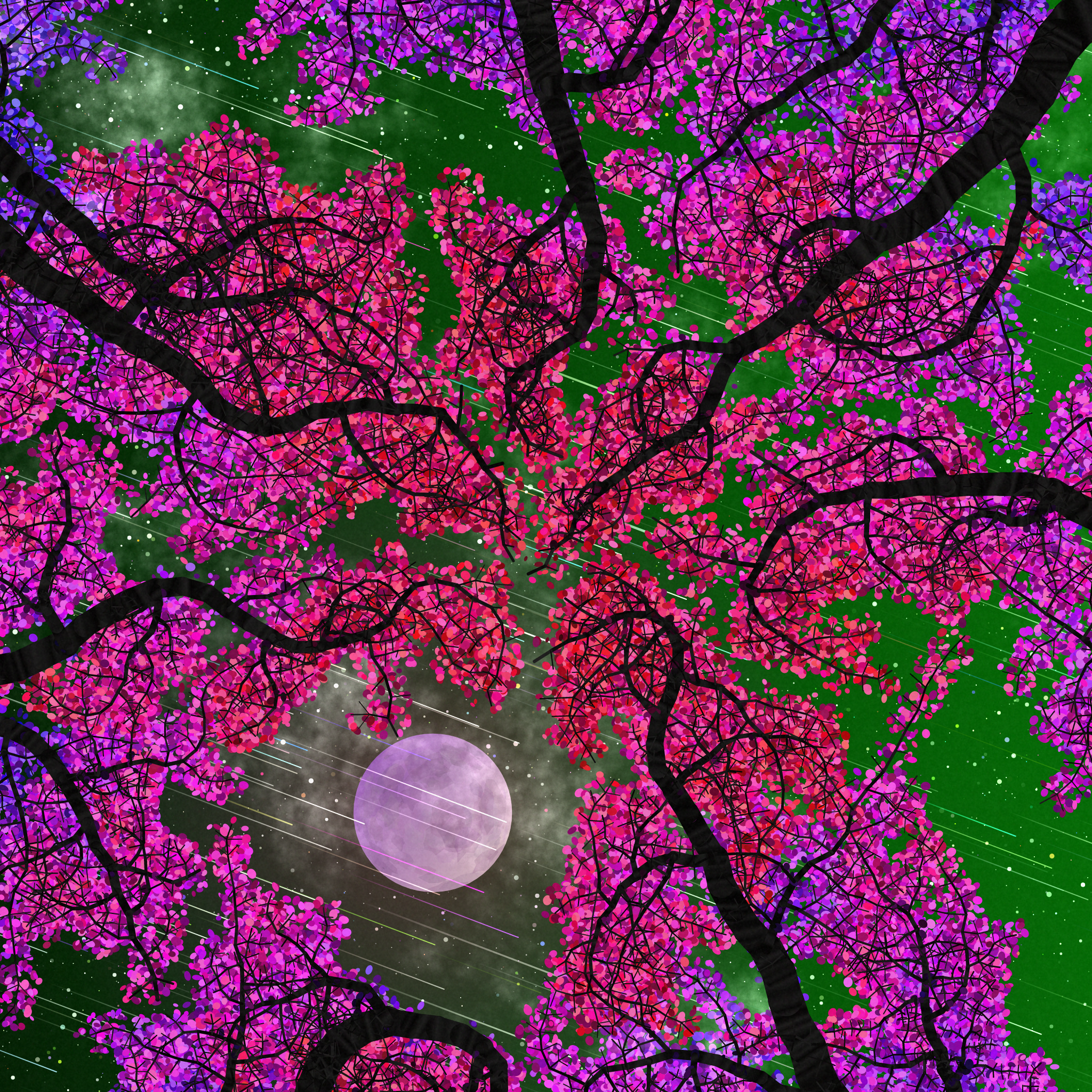 Tree Skyness #80 static NFT preview