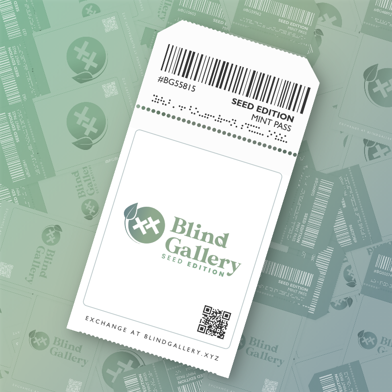 Blind Gallery Mint Pass (Seed Edition) #248 static NFT preview