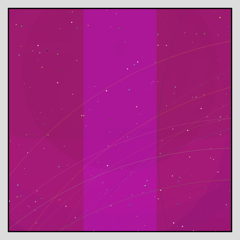 Color Field Starry B #107 static token preview