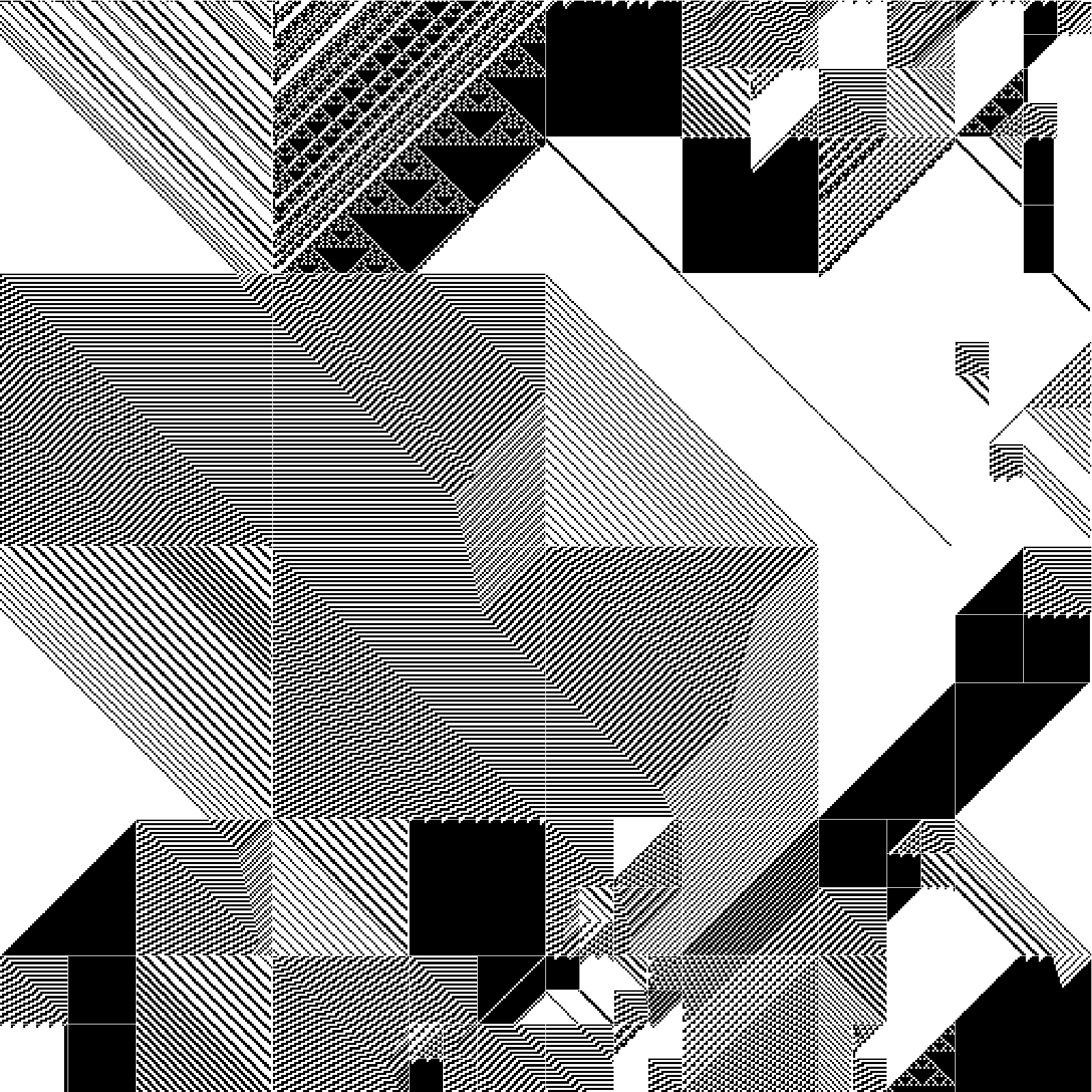 RULES (for Elementary Cellular Automata) #34 static NFT preview