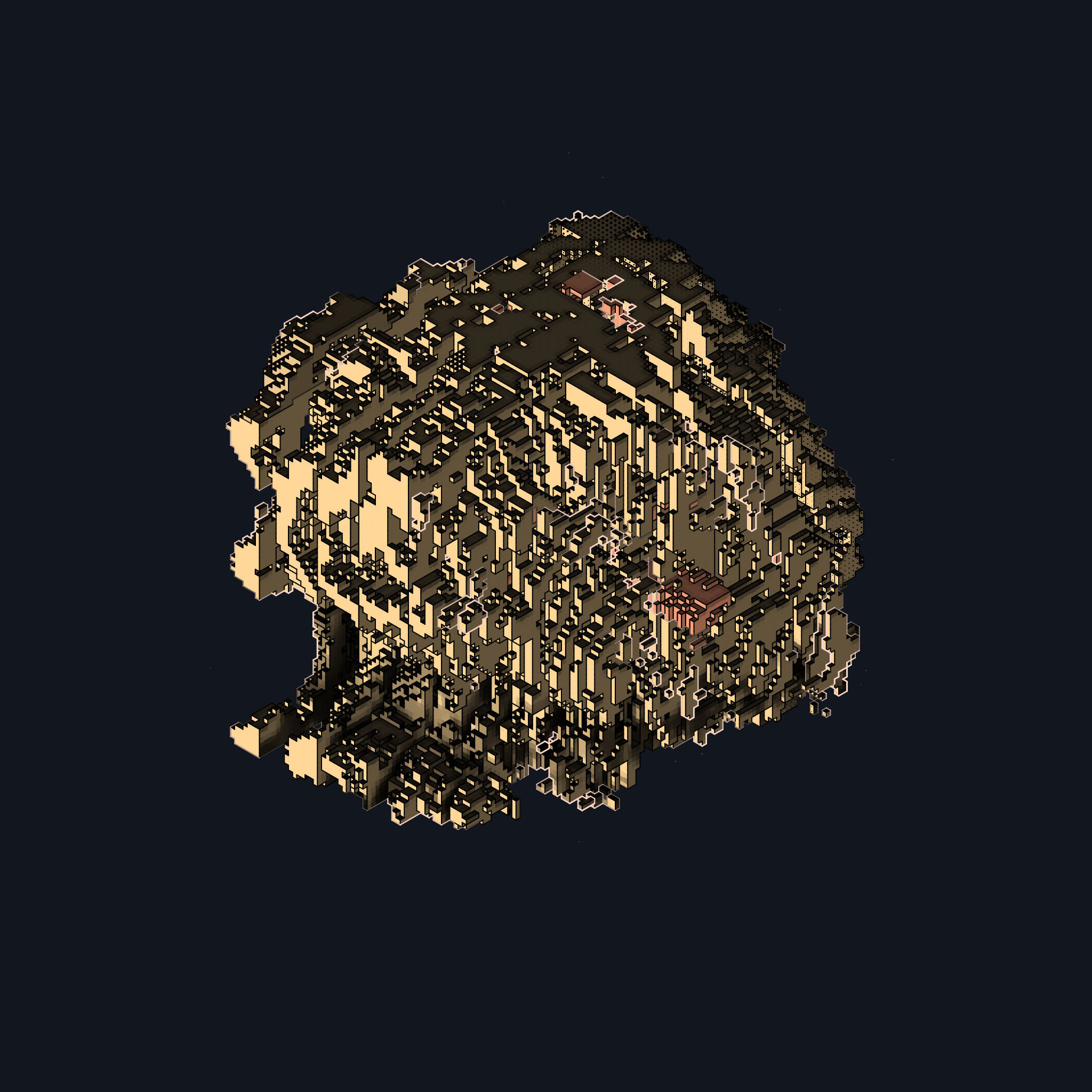 Force projection (Unrooted 230802) #125 static NFT preview