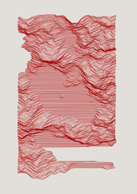 Fractured Landscapes #70 static NFT preview