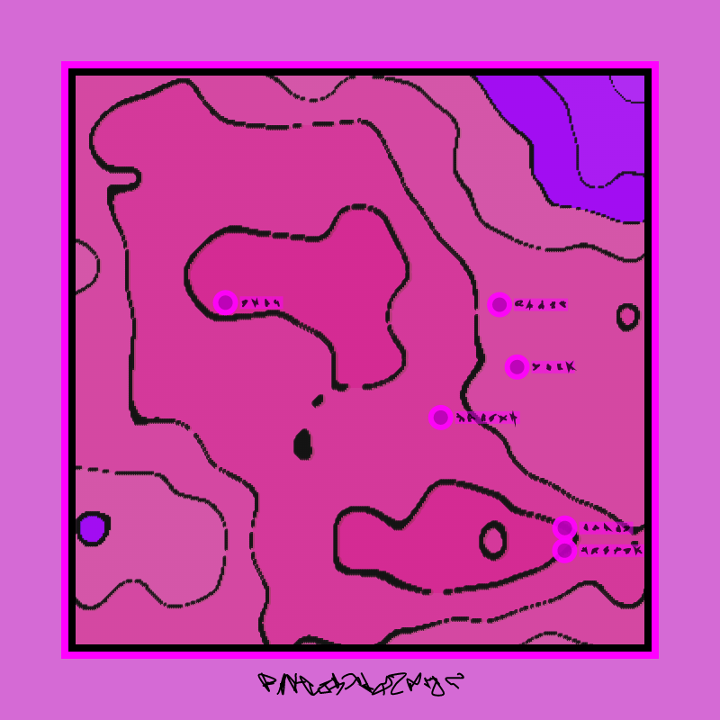 Cartographics #39 static NFT preview