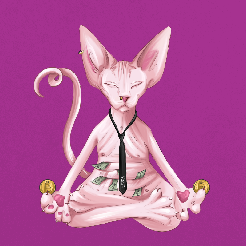 YogaCat #25 static token preview