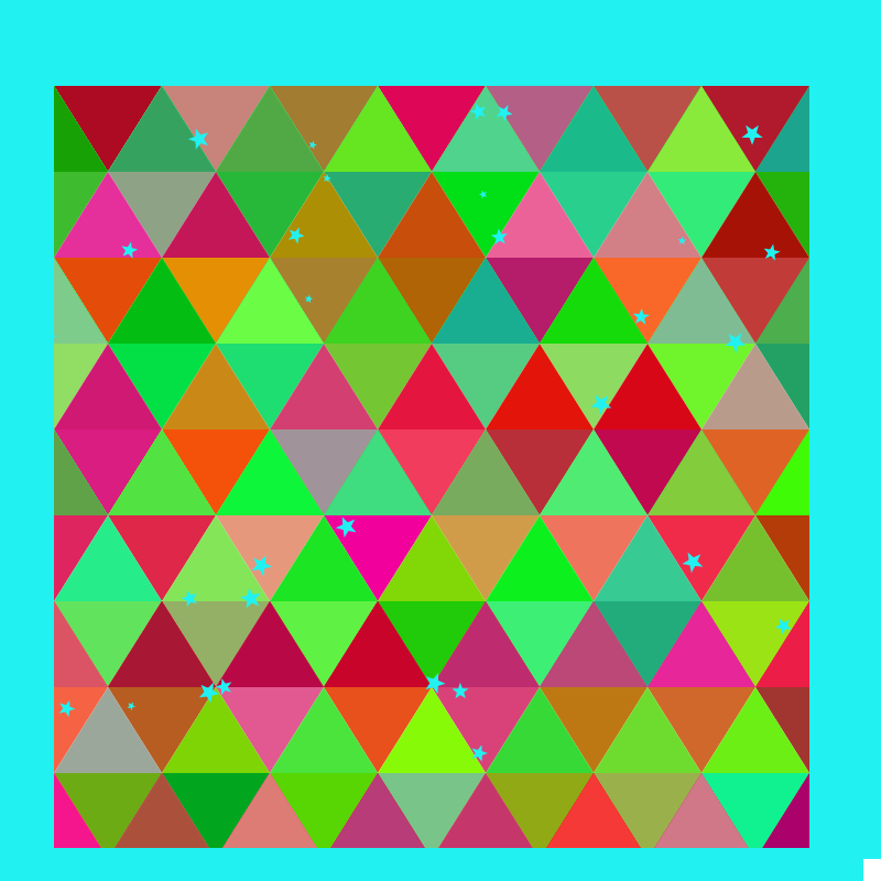 Triangles #52 static NFT preview