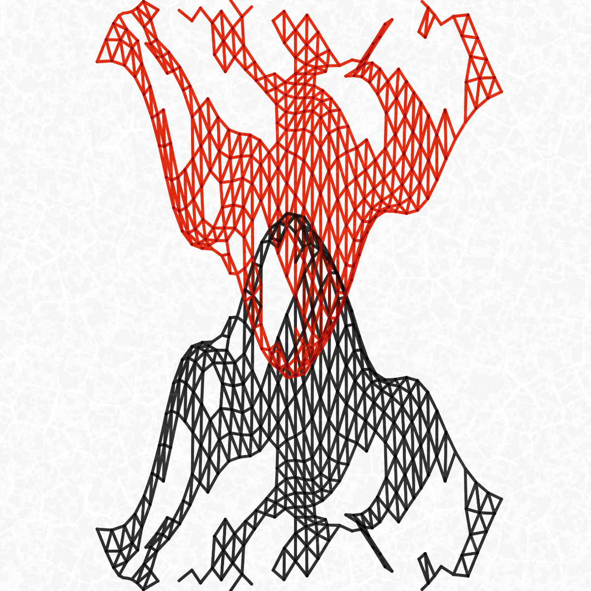 Plottable Wireframe (8 frames) #250 static NFT preview
