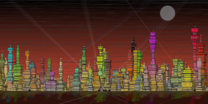 Fictional Cityscapes #37 static token preview