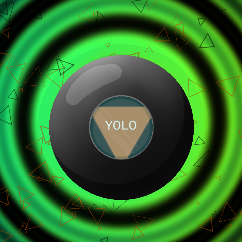 Malevolent 8 Ball #52 static token preview