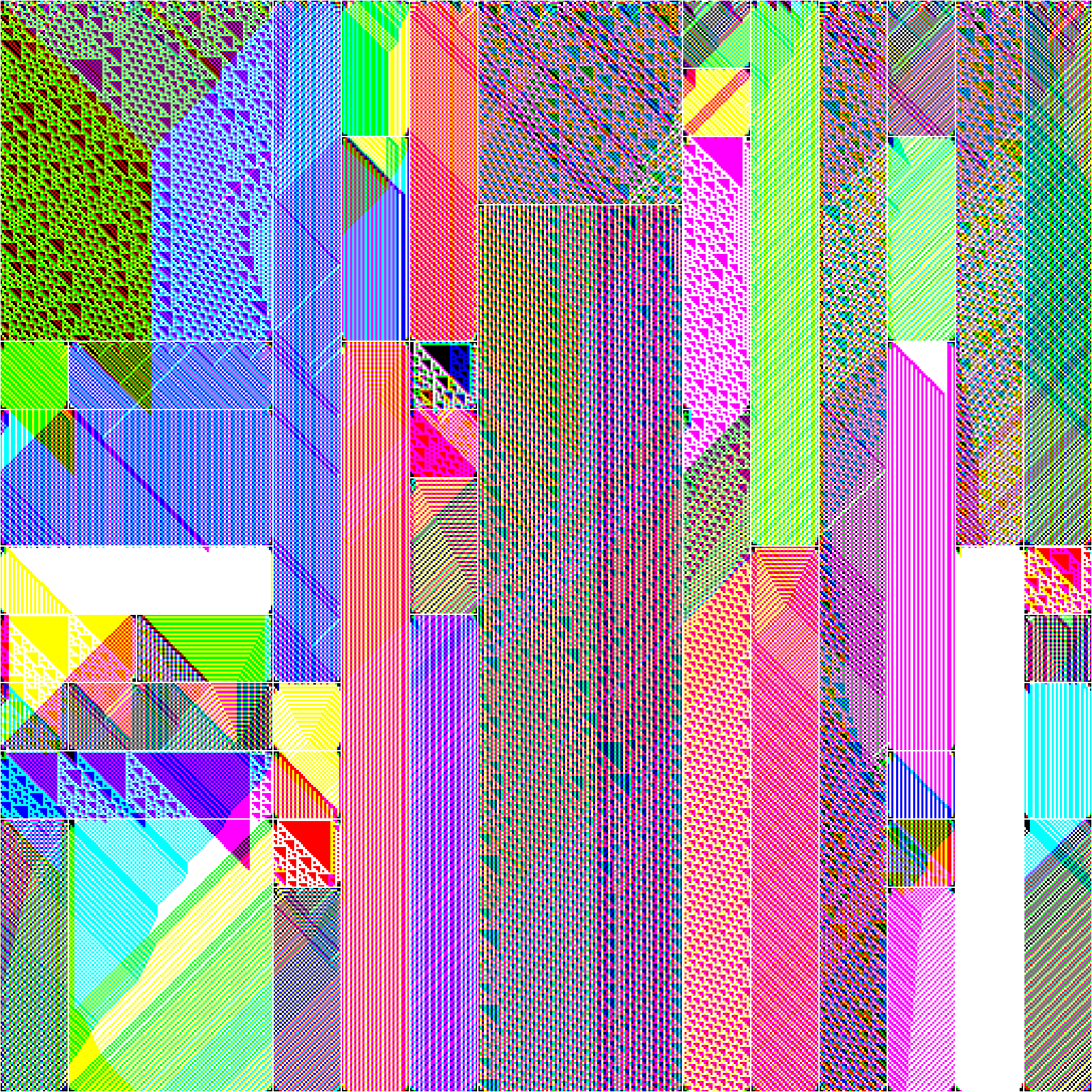 RULES (for Elementary Cellular Automata) #222 static NFT preview