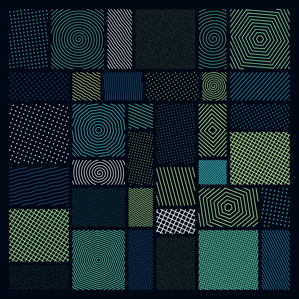 Pattern Grid #118 static NFT preview