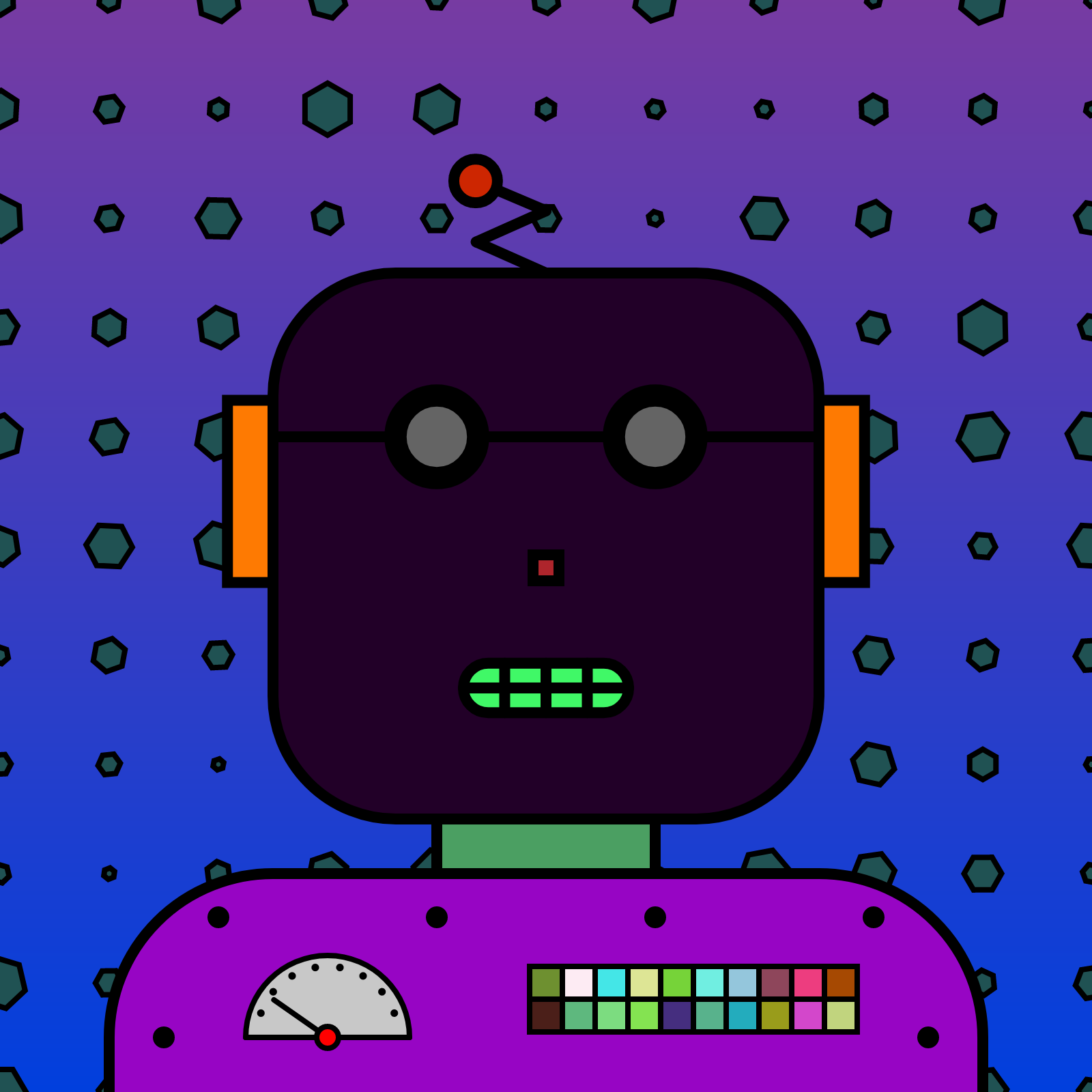 Geobot #46 static NFT preview