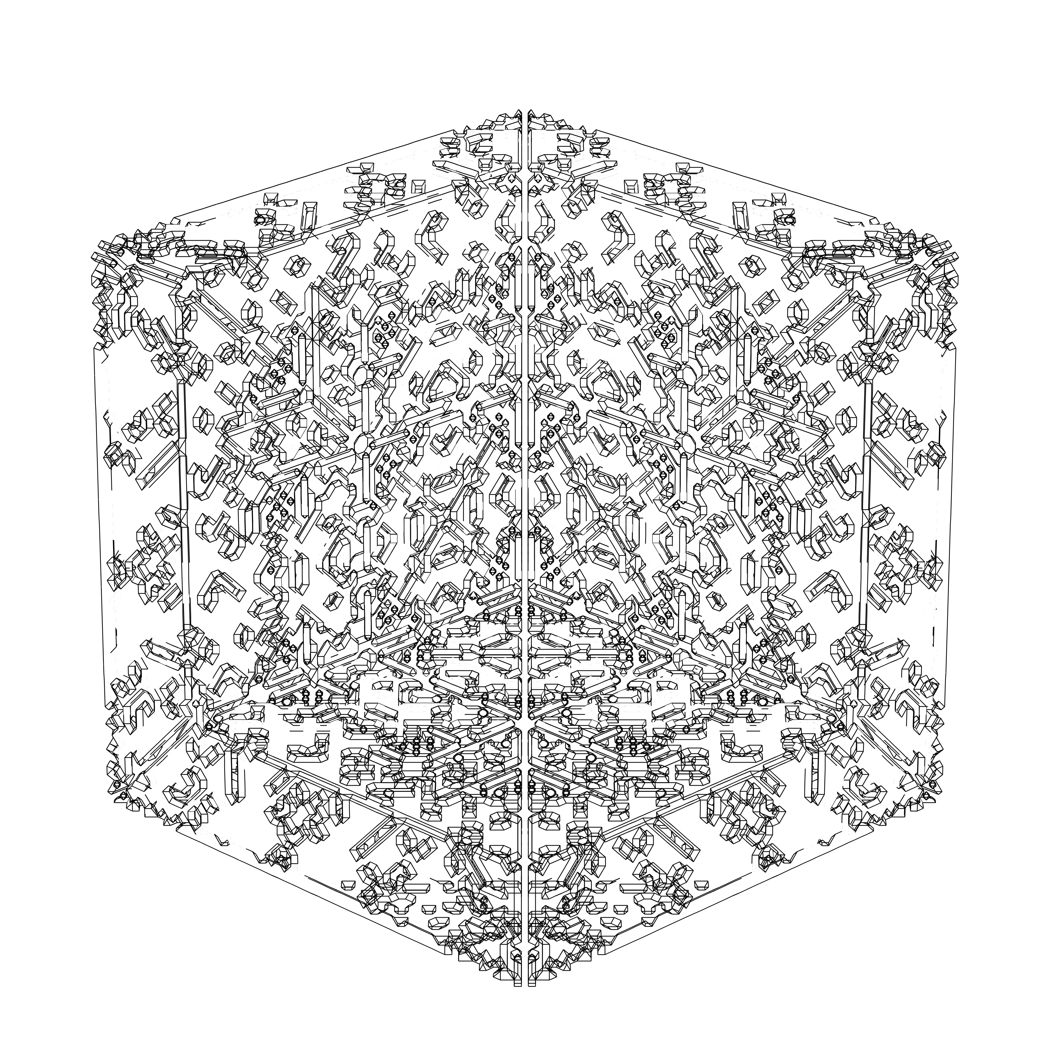 LL21 Alien Art Cube #99 static NFT preview