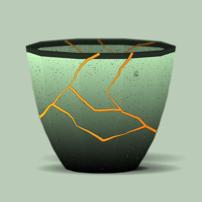 Kintsugi Pottery #30 static token preview
