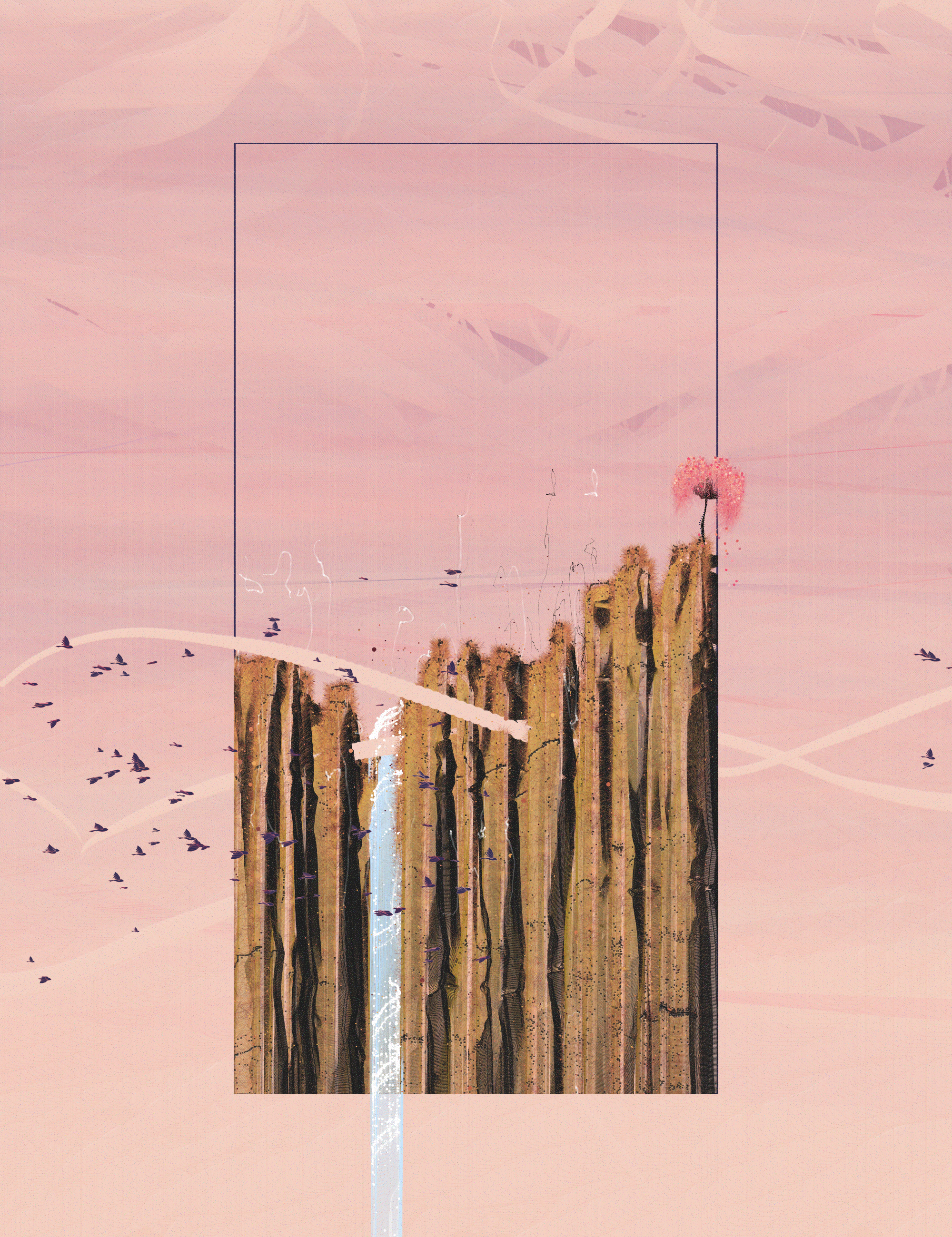 Lonely Tree #302 static NFT preview