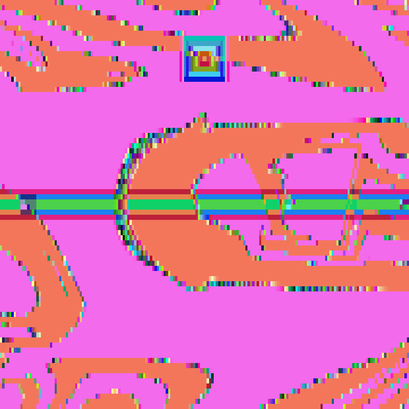 Pixel Flood #919 static NFT preview