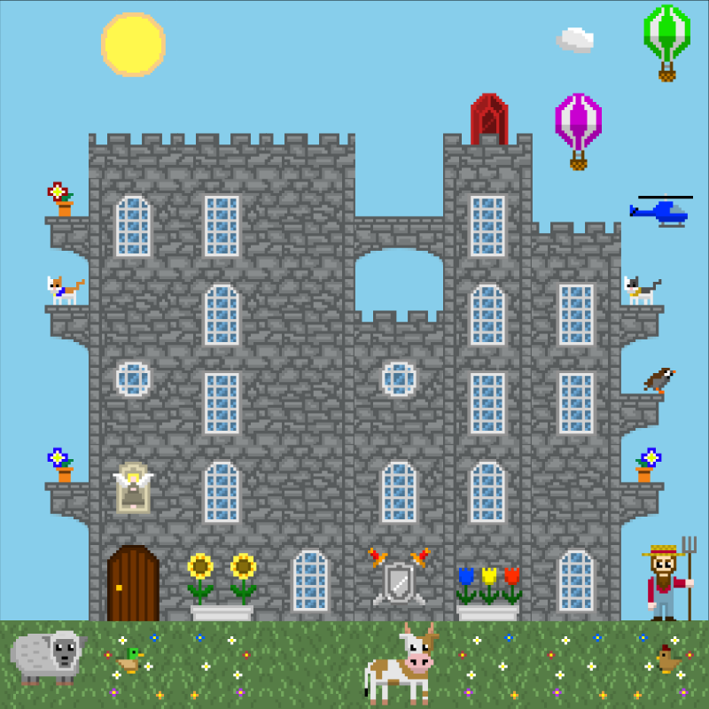2D Mansion #798 static token preview
