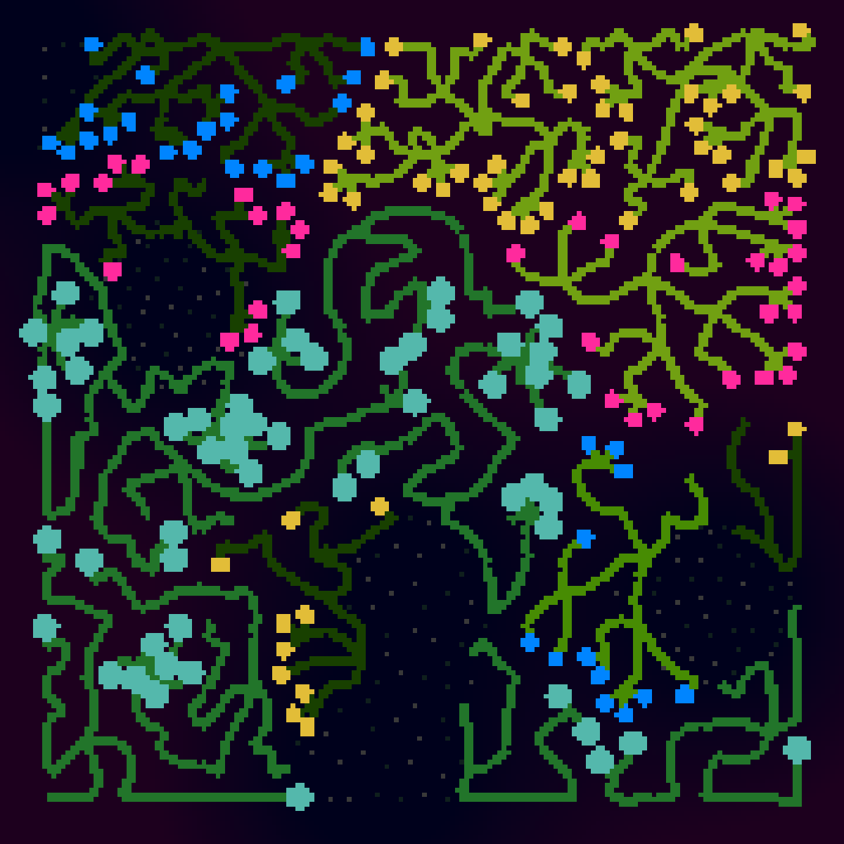spaceplant #35 static NFT preview