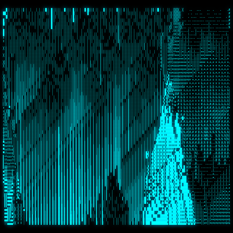 ASCII-SCAPE #200 static token preview