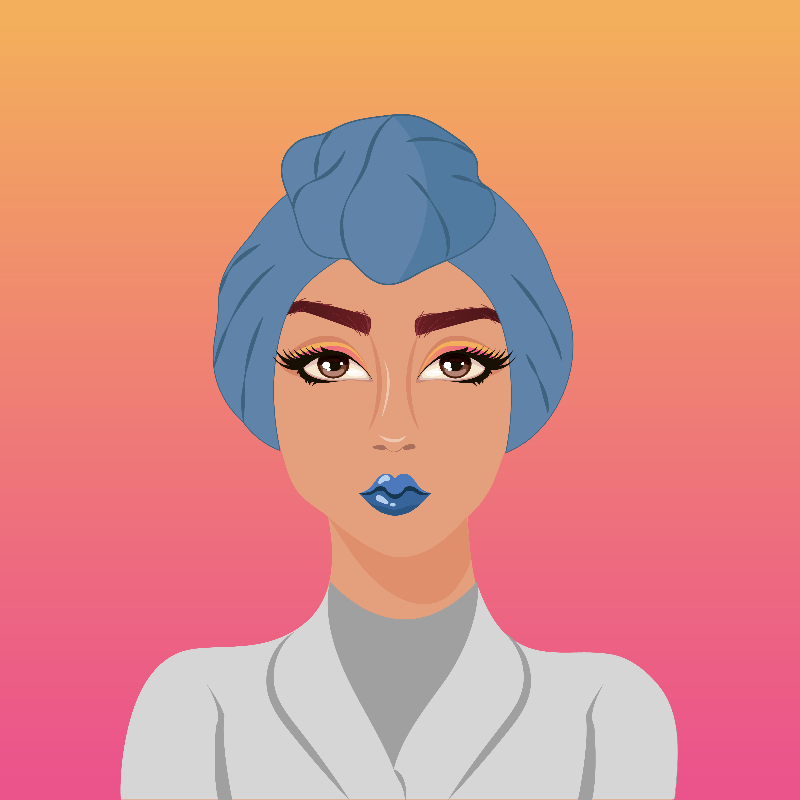 Hijabis NFT #1 static token preview