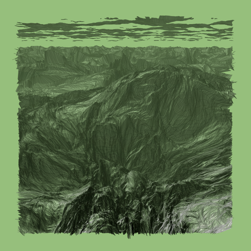 Mountain View #193 static NFT preview