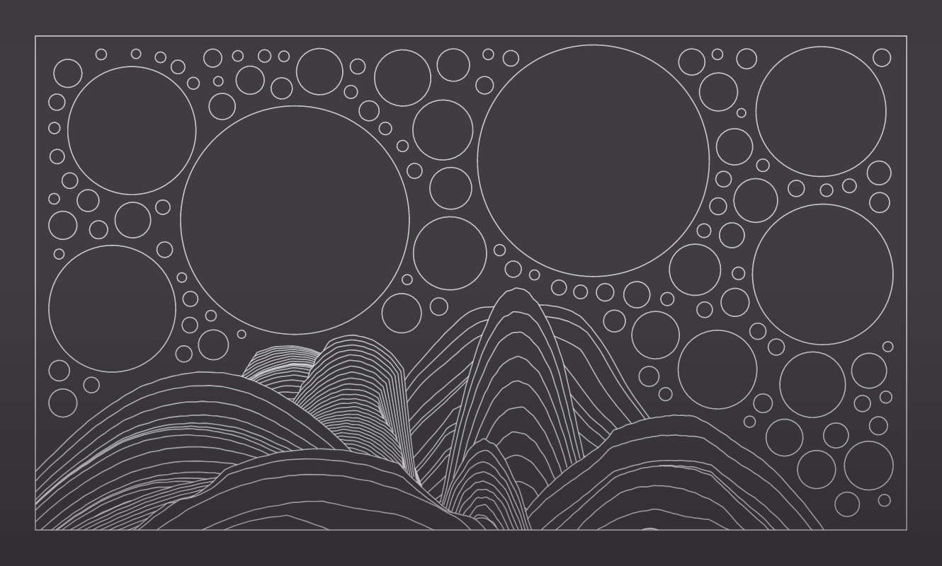 Metal Mountains #54 static NFT preview