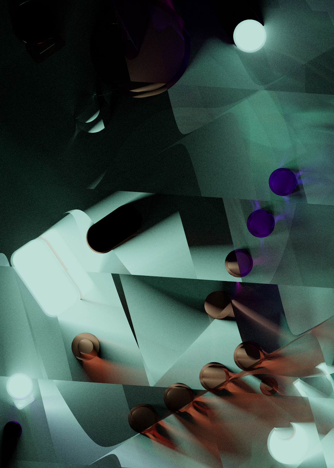 Caustic Obstacles #28 static NFT preview