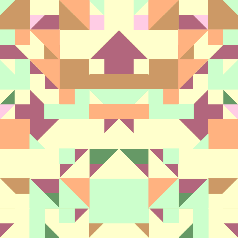 Patchwork Geometry #100 static NFT preview