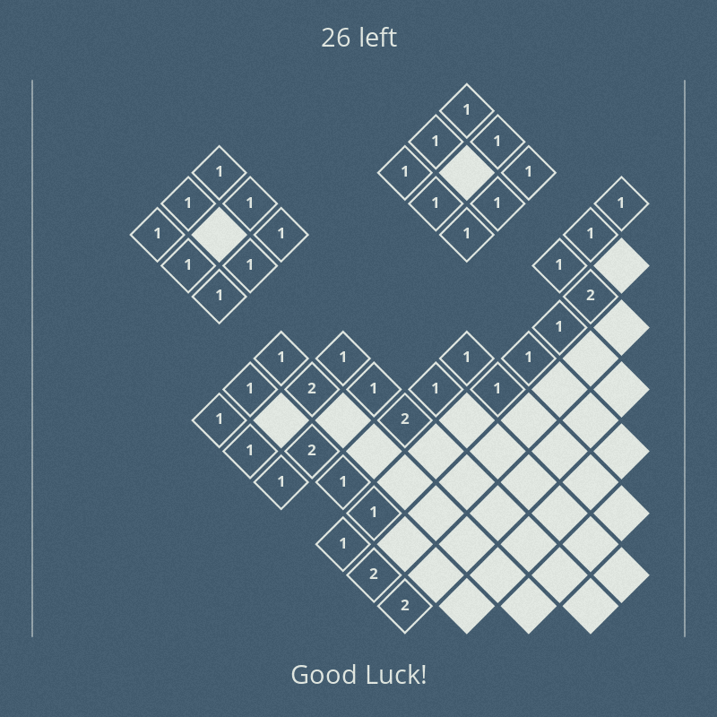 Tessellated Minesweeper | Game #43 static NFT preview