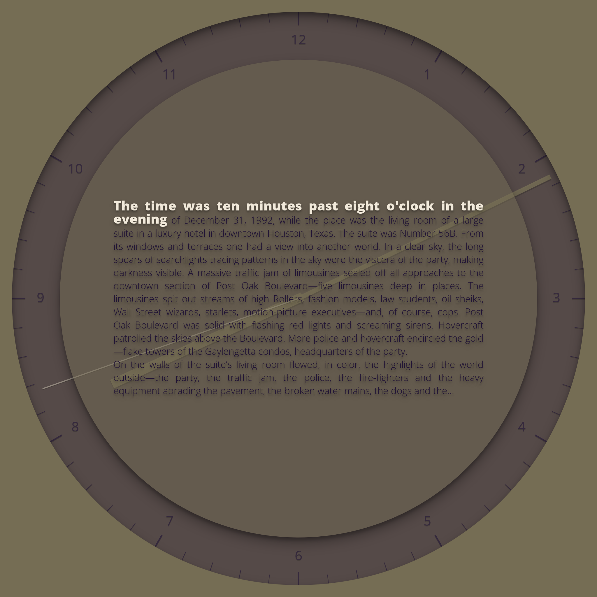 A Watch #152 static NFT preview