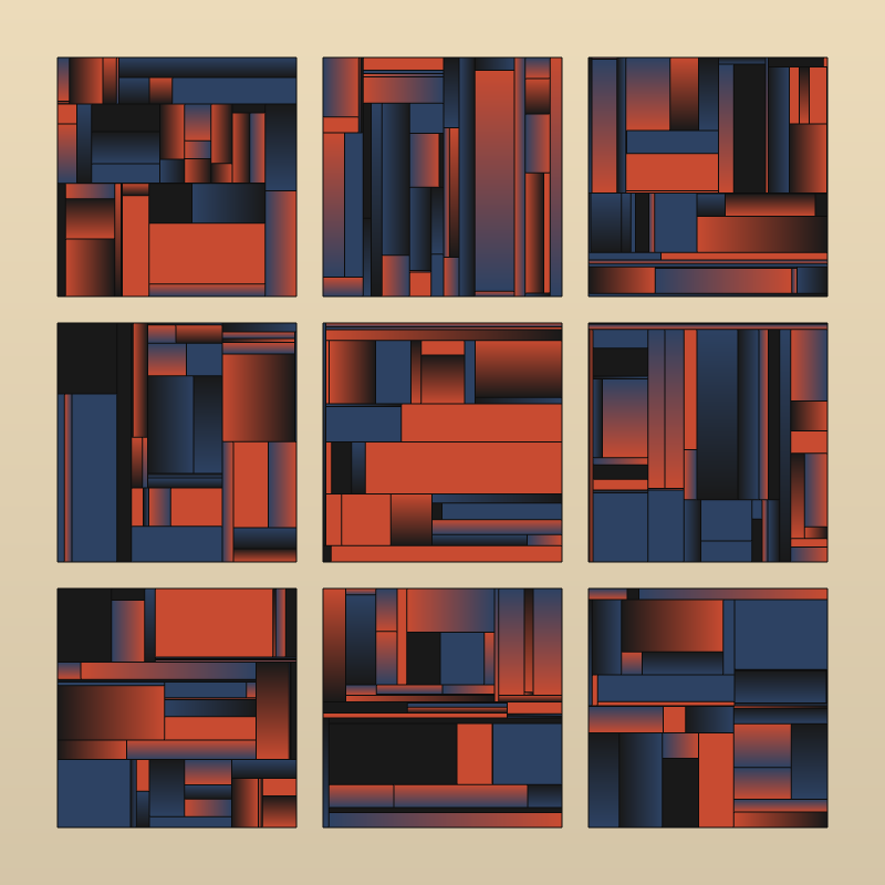 Fractionary #127 static NFT preview