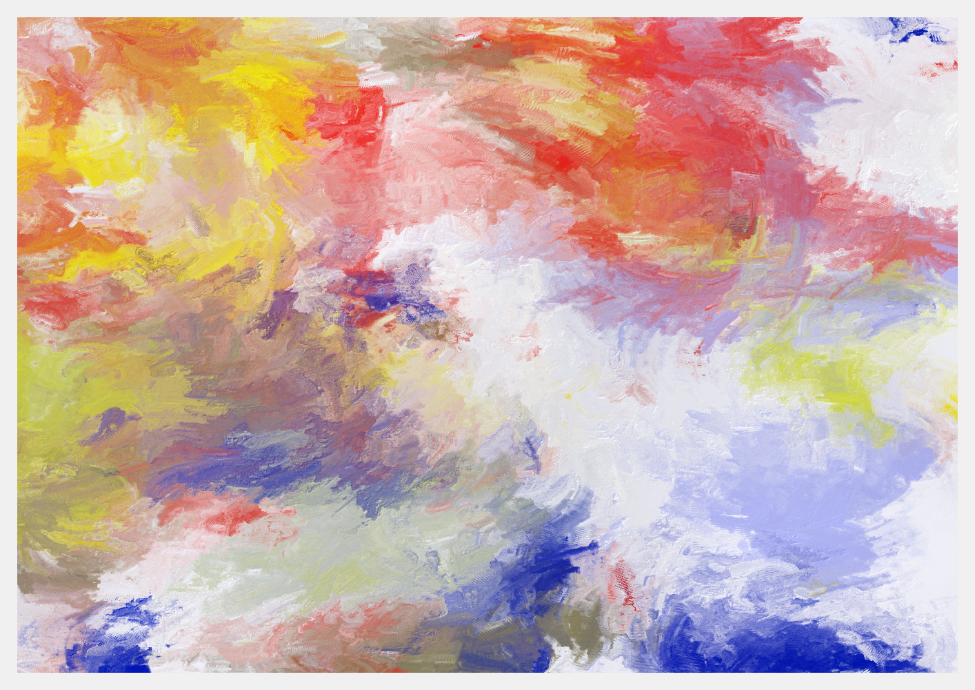 Paysages chromatiques B #43 static NFT preview