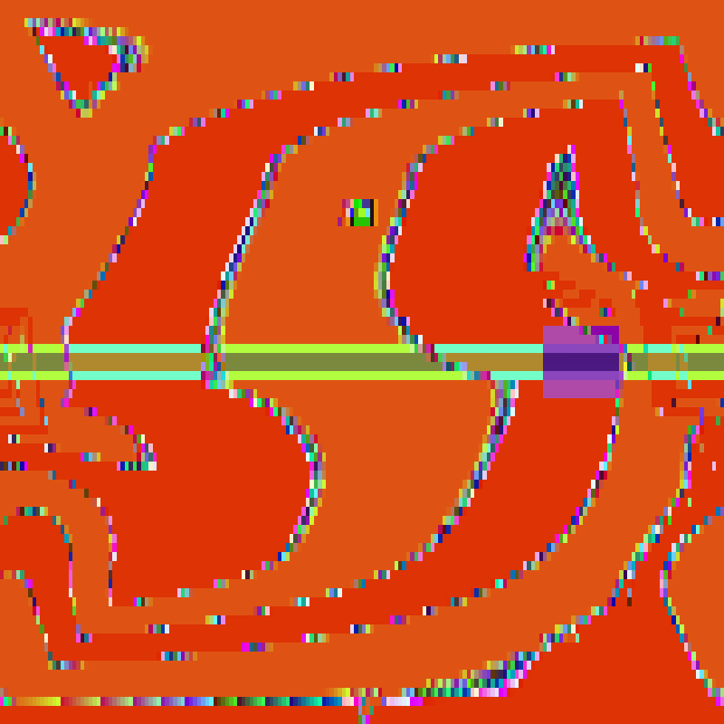 Pixel Flood #616 static NFT preview