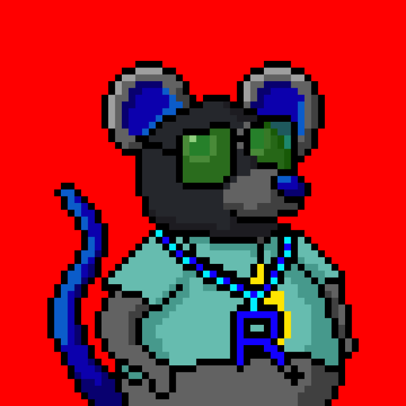 XTZ-Rat #180 static NFT preview