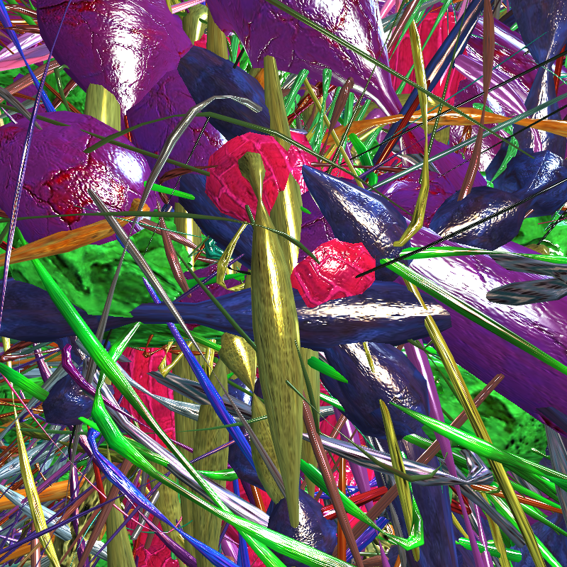 Prismatic Thickets #298 static NFT preview