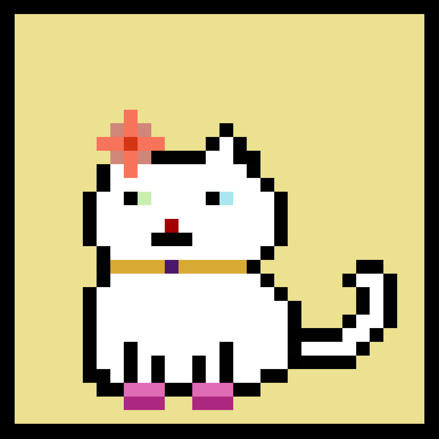 Lazy Kitties #1075 static token preview