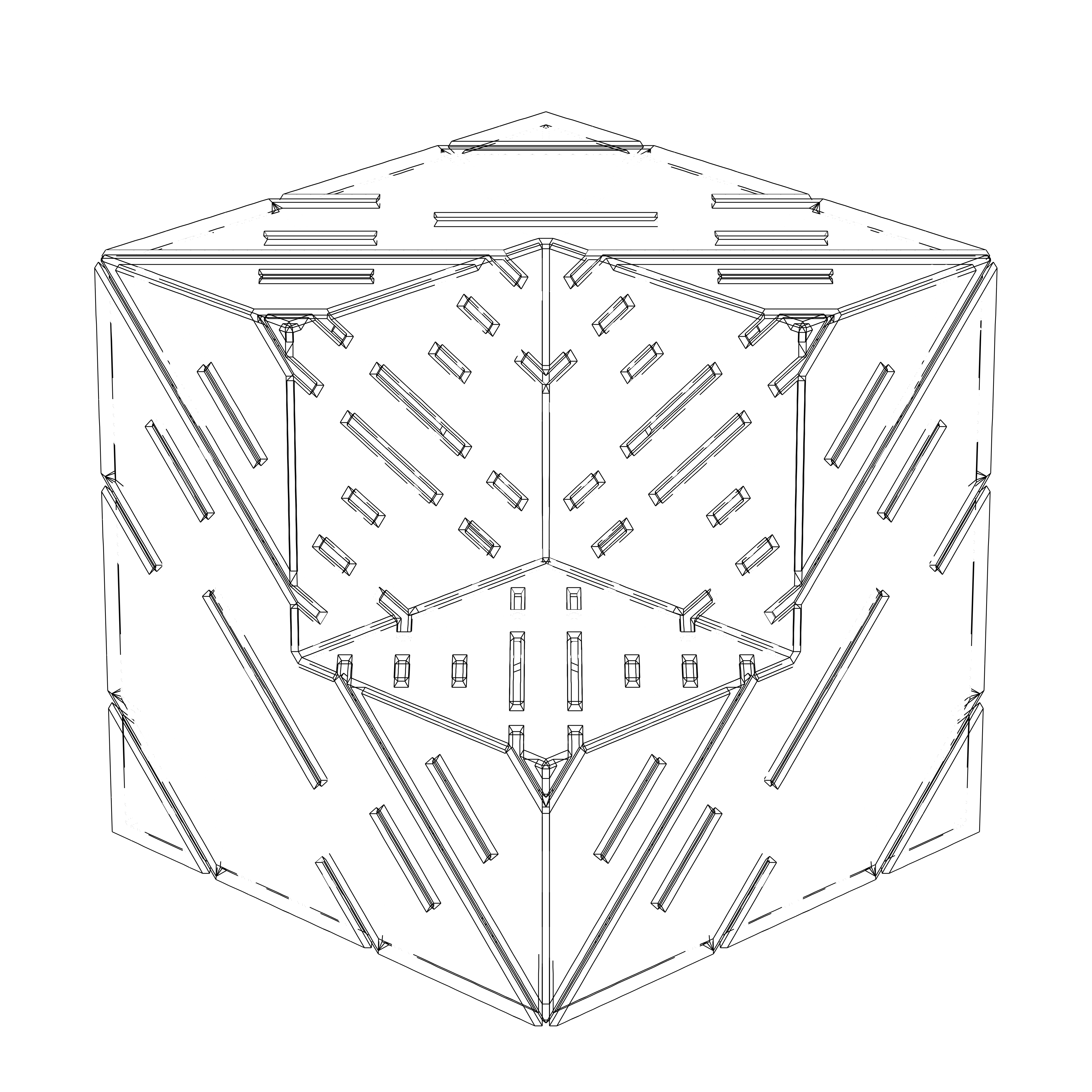 LL21 Alien Art Cube #839 static token preview