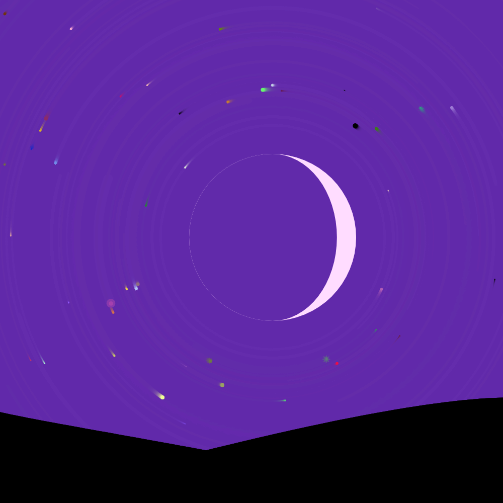 The night starts here #60 static NFT preview
