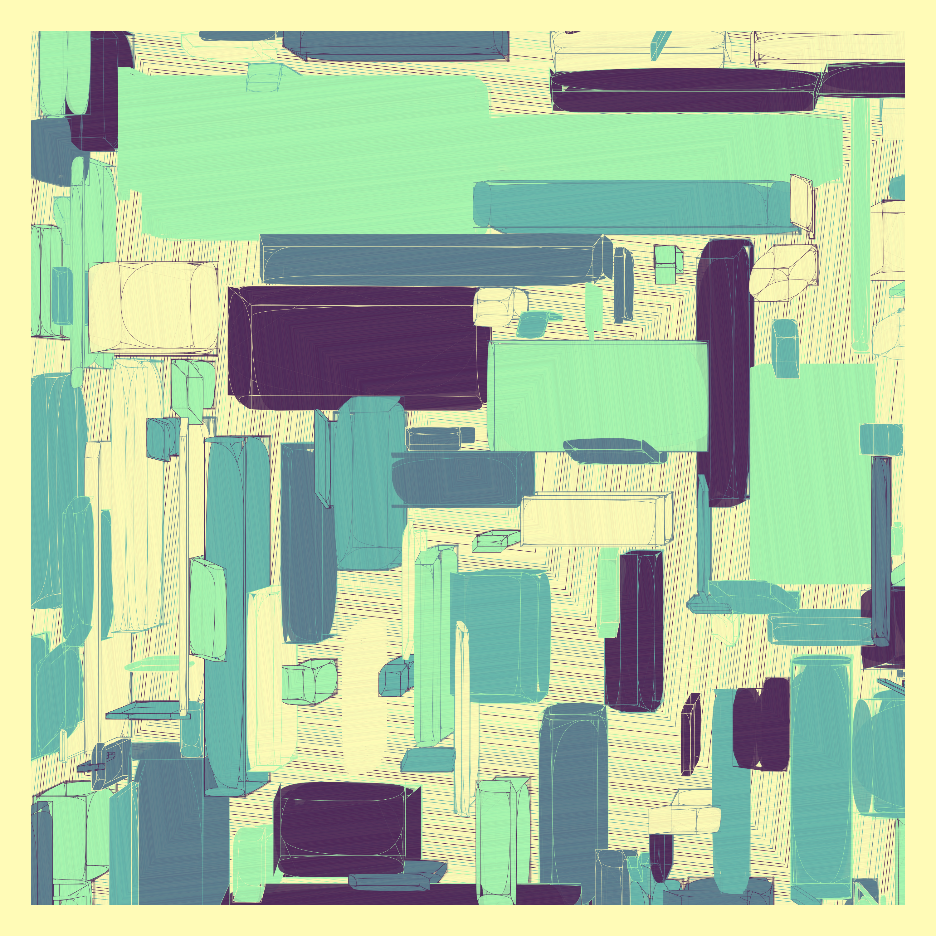 Abstract Blocks #55 static token preview