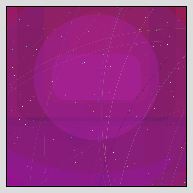 Color Field Starry B #78 static NFT preview