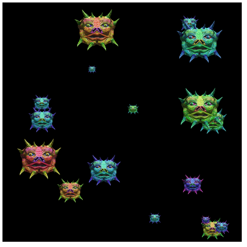 Spreading Variants #84 static NFT preview