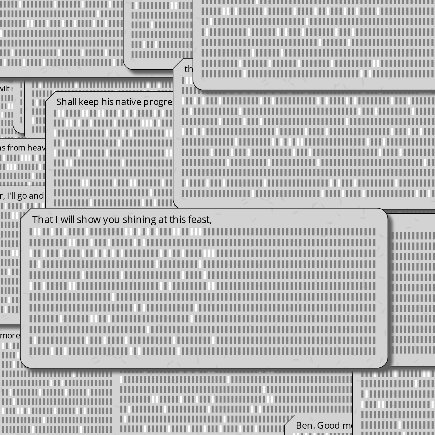 Romeo and Juliet on Punched Cards (Free) #76 static NFT preview
