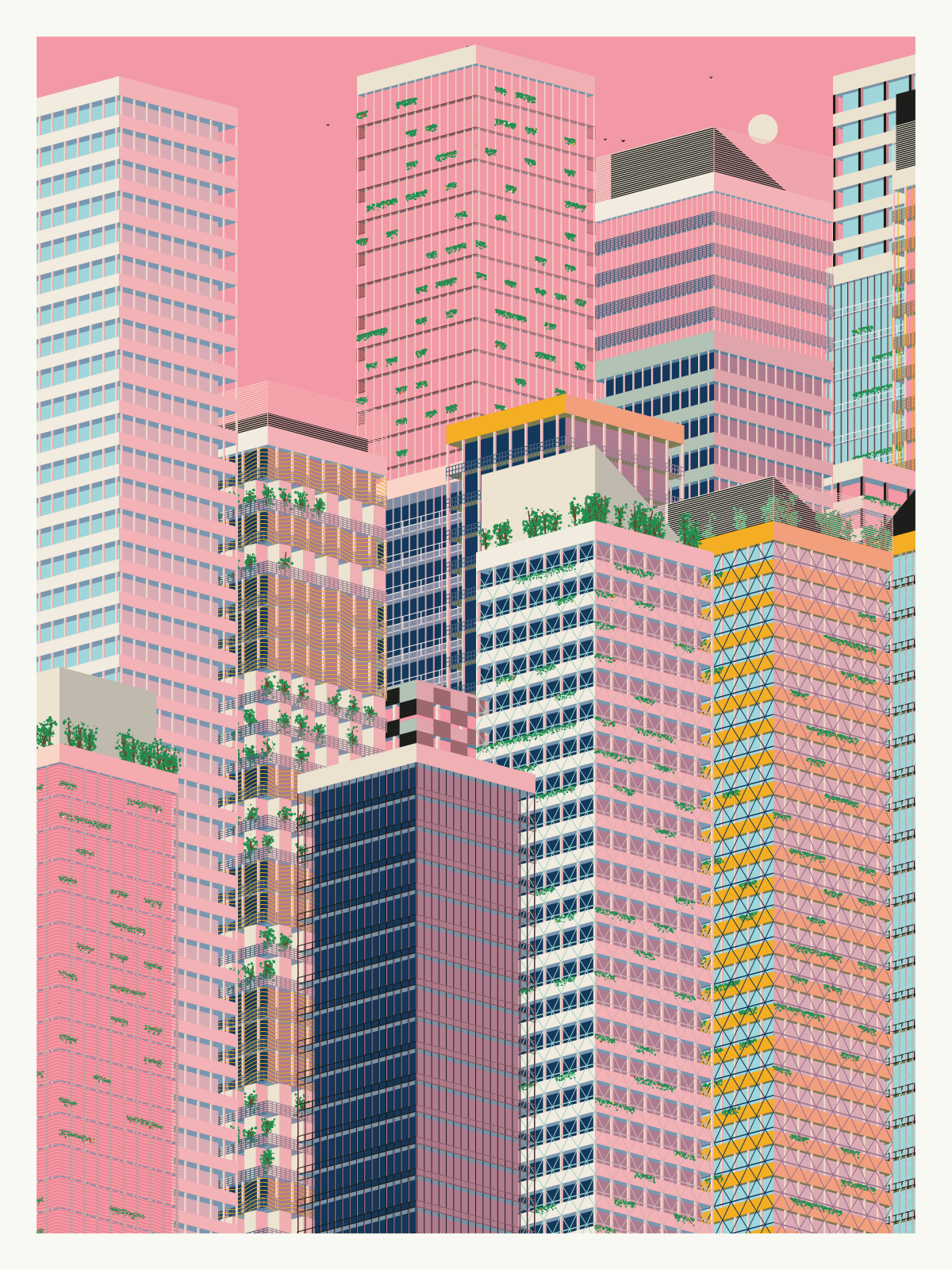 Perpendicular Inhabitation #133 static NFT preview
