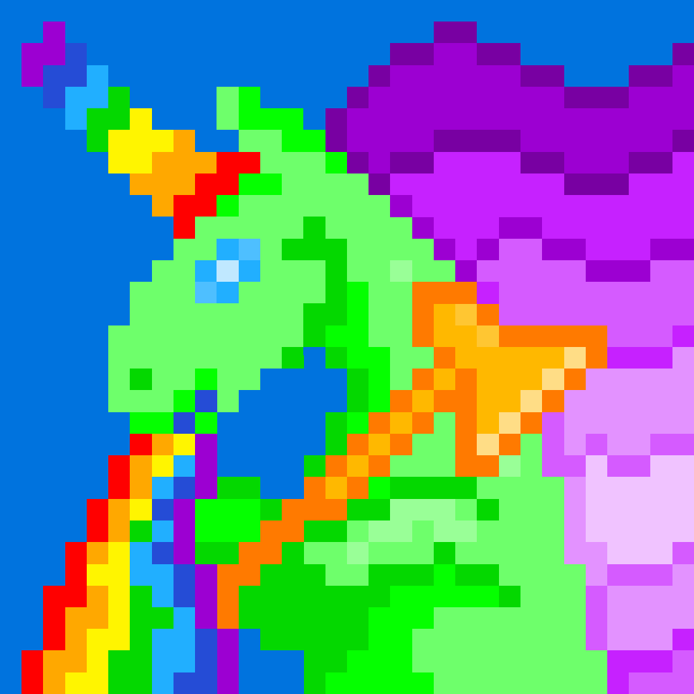 Unicorn #128 static NFT preview