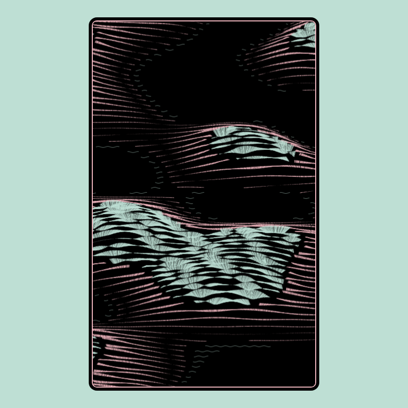 Topographic Playing Card #28 static token preview