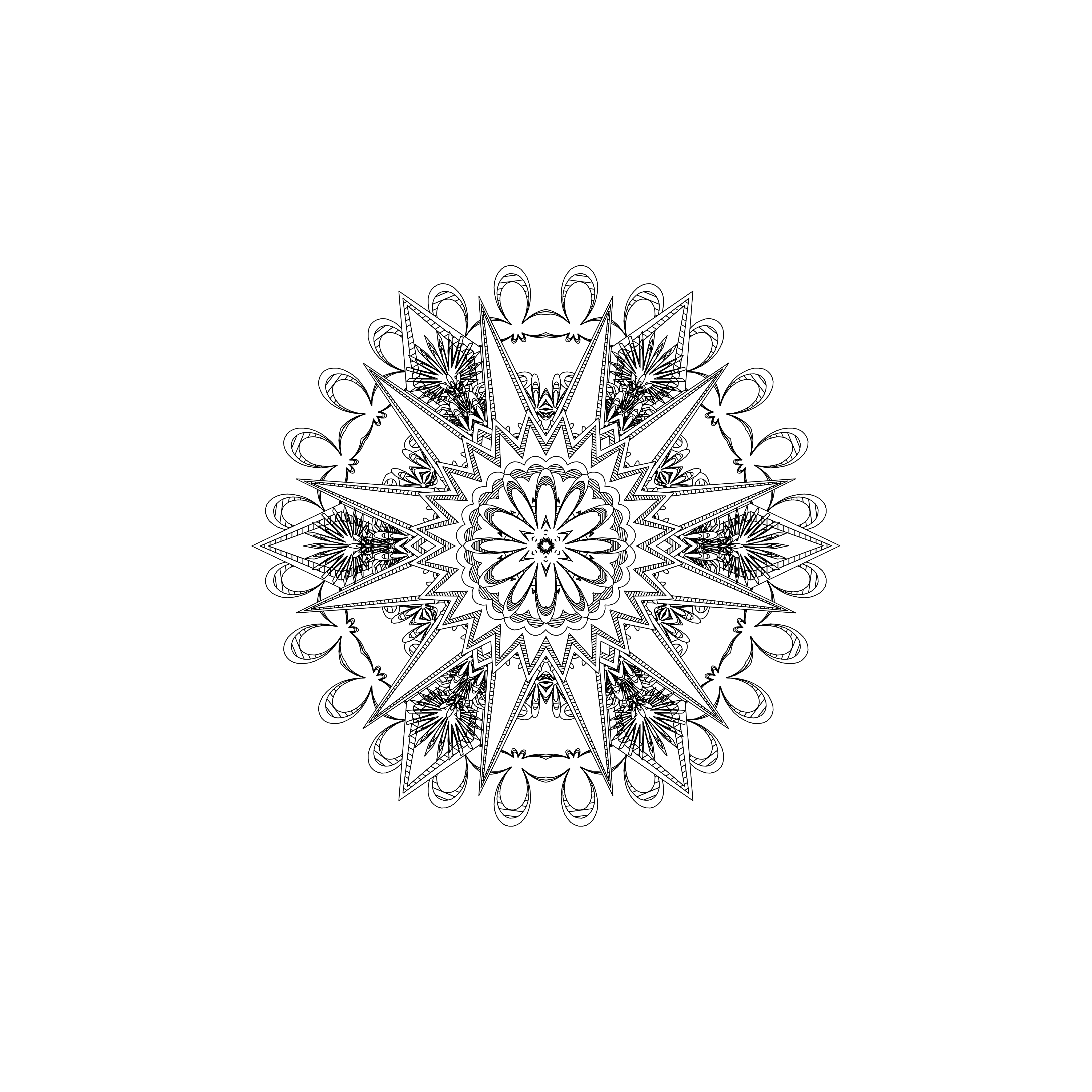 LL21 Mandala #672 static NFT preview